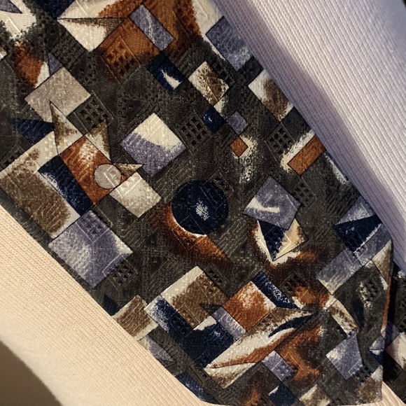 PAUL KLEE DESIGNERS IN MOTION VINTAGE SILK NECKTIE - Picture 5 of 11